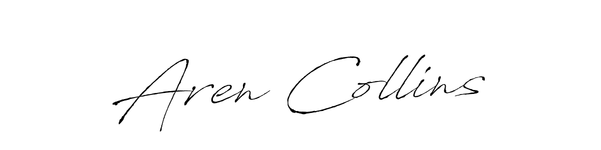 Make a short Aren Collins signature style. Manage your documents anywhere anytime using Antro_Vectra. Create and add eSignatures, submit forms, share and send files easily. Aren Collins signature style 6 images and pictures png