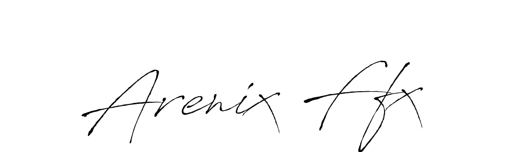 How to make Arenix Ffx name signature. Use Antro_Vectra style for creating short signs online. This is the latest handwritten sign. Arenix Ffx signature style 6 images and pictures png