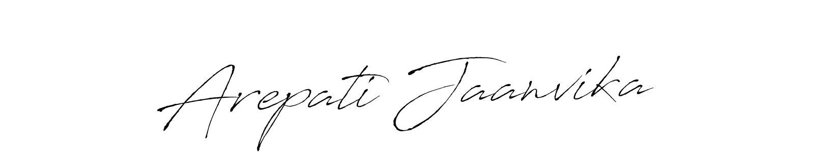 Also we have Arepati Jaanvika name is the best signature style. Create professional handwritten signature collection using Antro_Vectra autograph style. Arepati Jaanvika signature style 6 images and pictures png