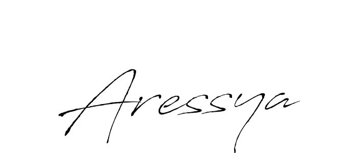 How to make Aressya signature? Antro_Vectra is a professional autograph style. Create handwritten signature for Aressya name. Aressya signature style 6 images and pictures png