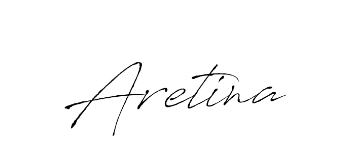 Similarly Antro_Vectra is the best handwritten signature design. Signature creator online .You can use it as an online autograph creator for name Aretina. Aretina signature style 6 images and pictures png