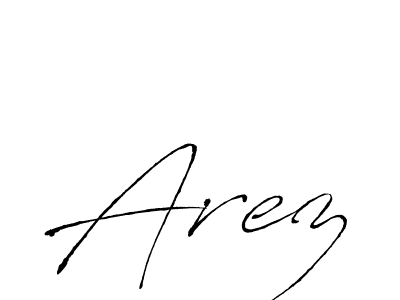 Make a beautiful signature design for name Arez. Use this online signature maker to create a handwritten signature for free. Arez signature style 6 images and pictures png