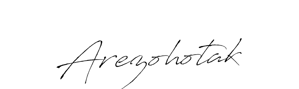 Also we have Arezohotak name is the best signature style. Create professional handwritten signature collection using Antro_Vectra autograph style. Arezohotak signature style 6 images and pictures png