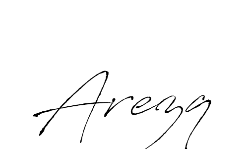 Create a beautiful signature design for name Arezq. With this signature (Antro_Vectra) fonts, you can make a handwritten signature for free. Arezq signature style 6 images and pictures png