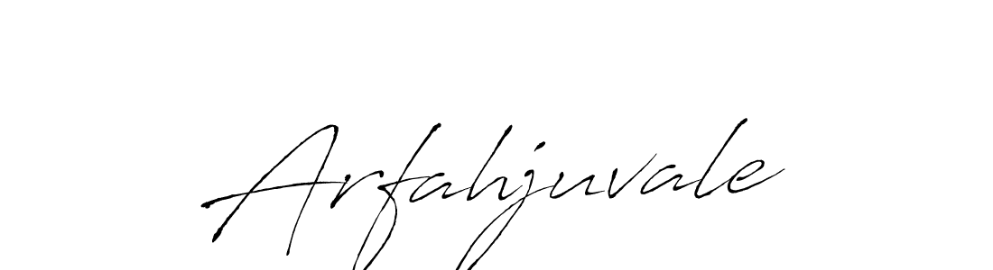 Arfahjuvale stylish signature style. Best Handwritten Sign (Antro_Vectra) for my name. Handwritten Signature Collection Ideas for my name Arfahjuvale. Arfahjuvale signature style 6 images and pictures png