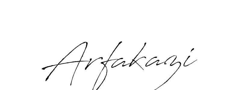 Antro_Vectra is a professional signature style that is perfect for those who want to add a touch of class to their signature. It is also a great choice for those who want to make their signature more unique. Get Arfakazi name to fancy signature for free. Arfakazi signature style 6 images and pictures png