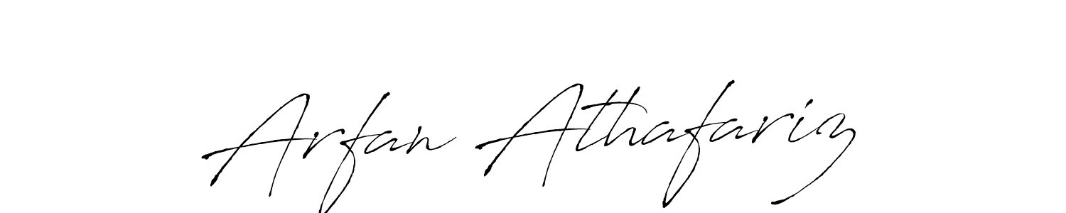You should practise on your own different ways (Antro_Vectra) to write your name (Arfan Athafariz) in signature. don't let someone else do it for you. Arfan Athafariz signature style 6 images and pictures png