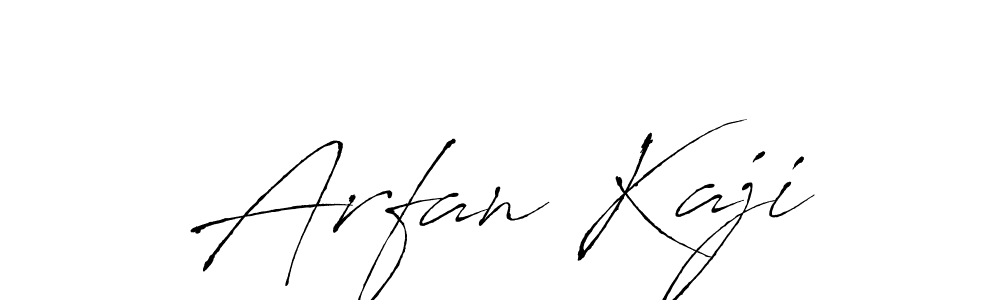 Also You can easily find your signature by using the search form. We will create Arfan Kaji name handwritten signature images for you free of cost using Antro_Vectra sign style. Arfan Kaji signature style 6 images and pictures png