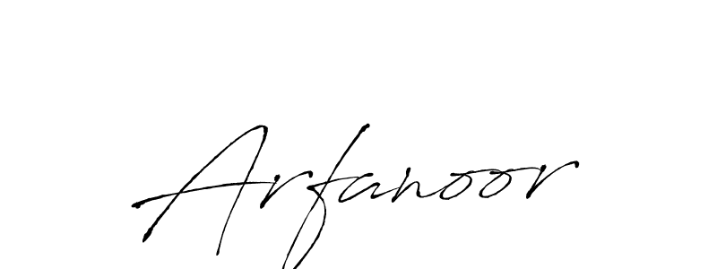 Arfanoor stylish signature style. Best Handwritten Sign (Antro_Vectra) for my name. Handwritten Signature Collection Ideas for my name Arfanoor. Arfanoor signature style 6 images and pictures png