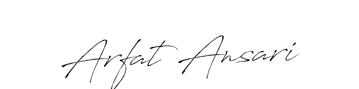 You can use this online signature creator to create a handwritten signature for the name Arfat Ansari. This is the best online autograph maker. Arfat Ansari signature style 6 images and pictures png