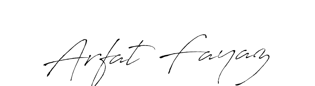 Also You can easily find your signature by using the search form. We will create Arfat Fayaz name handwritten signature images for you free of cost using Antro_Vectra sign style. Arfat Fayaz signature style 6 images and pictures png