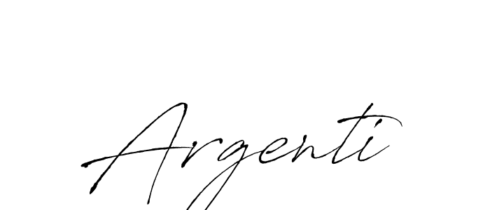 You should practise on your own different ways (Antro_Vectra) to write your name (Argenti) in signature. don't let someone else do it for you. Argenti signature style 6 images and pictures png