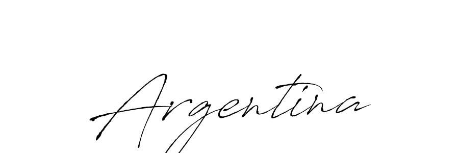 Make a beautiful signature design for name Argentina. With this signature (Antro_Vectra) style, you can create a handwritten signature for free. Argentina signature style 6 images and pictures png