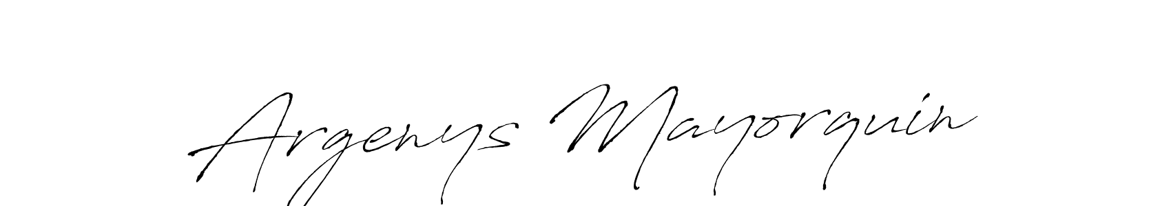 Argenys Mayorquin stylish signature style. Best Handwritten Sign (Antro_Vectra) for my name. Handwritten Signature Collection Ideas for my name Argenys Mayorquin. Argenys Mayorquin signature style 6 images and pictures png