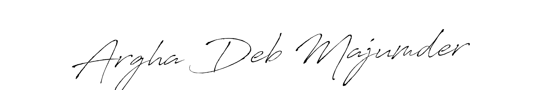 Antro_Vectra is a professional signature style that is perfect for those who want to add a touch of class to their signature. It is also a great choice for those who want to make their signature more unique. Get Argha Deb Majumder name to fancy signature for free. Argha Deb Majumder signature style 6 images and pictures png