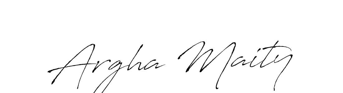 How to make Argha Maity signature? Antro_Vectra is a professional autograph style. Create handwritten signature for Argha Maity name. Argha Maity signature style 6 images and pictures png