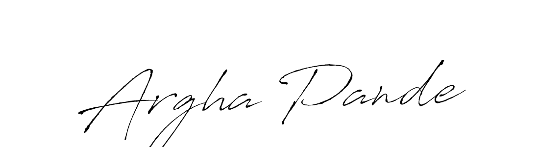 Make a beautiful signature design for name Argha Pande. Use this online signature maker to create a handwritten signature for free. Argha Pande signature style 6 images and pictures png
