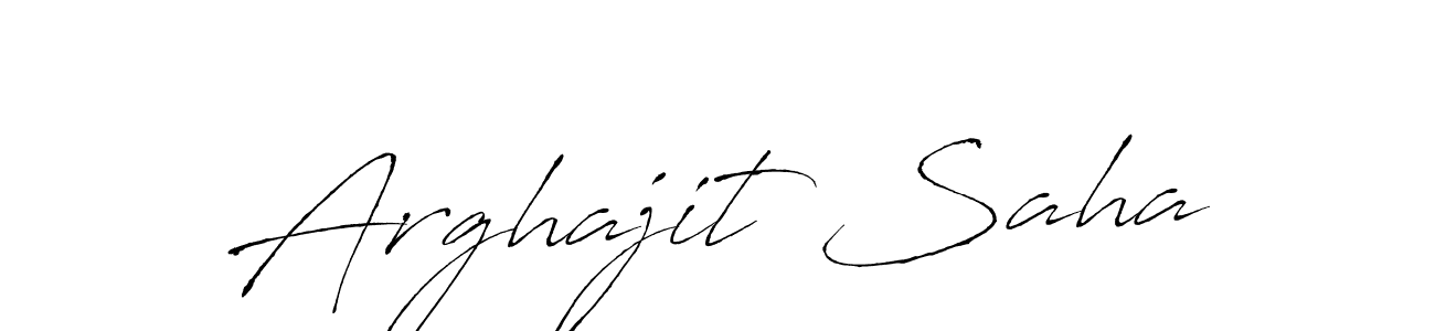 Arghajit Saha stylish signature style. Best Handwritten Sign (Antro_Vectra) for my name. Handwritten Signature Collection Ideas for my name Arghajit Saha. Arghajit Saha signature style 6 images and pictures png