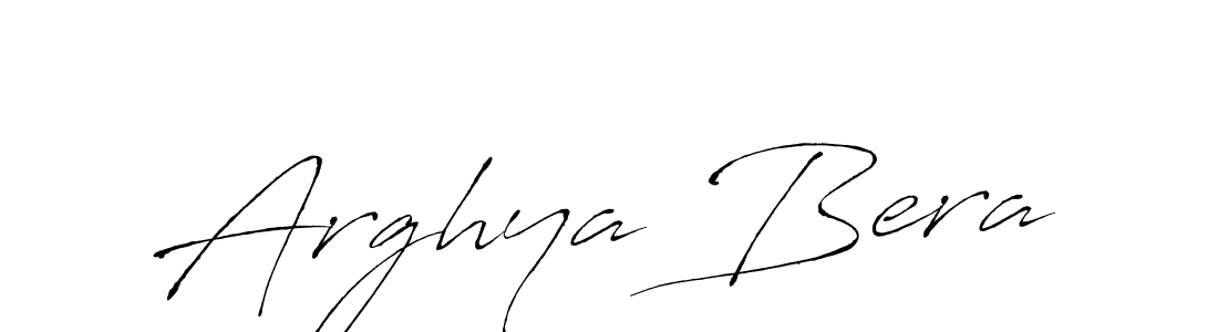 Create a beautiful signature design for name Arghya Bera. With this signature (Antro_Vectra) fonts, you can make a handwritten signature for free. Arghya Bera signature style 6 images and pictures png