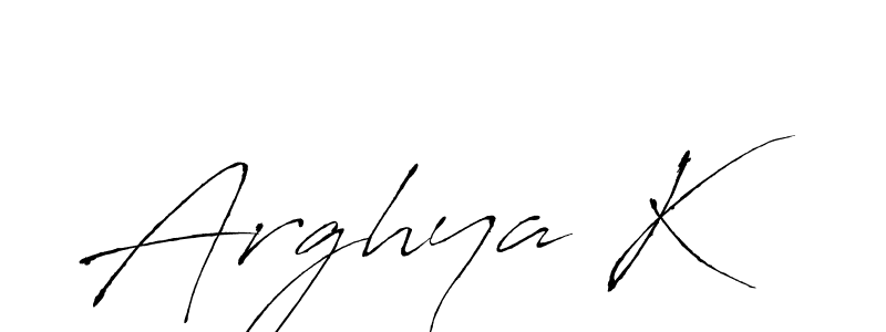 Best and Professional Signature Style for Arghya K. Antro_Vectra Best Signature Style Collection. Arghya K signature style 6 images and pictures png