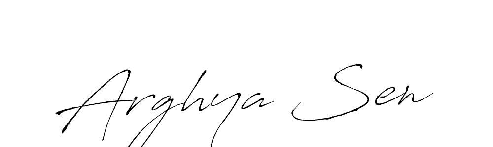 Make a beautiful signature design for name Arghya Sen. Use this online signature maker to create a handwritten signature for free. Arghya Sen signature style 6 images and pictures png