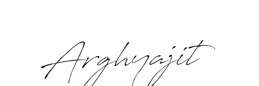 Make a beautiful signature design for name Arghyajit. With this signature (Antro_Vectra) style, you can create a handwritten signature for free. Arghyajit signature style 6 images and pictures png