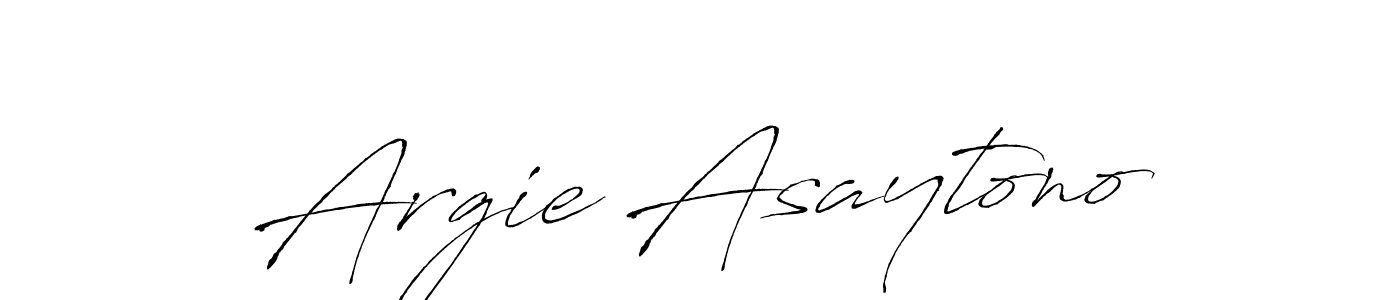 How to make Argie Asaytono signature? Antro_Vectra is a professional autograph style. Create handwritten signature for Argie Asaytono name. Argie Asaytono signature style 6 images and pictures png