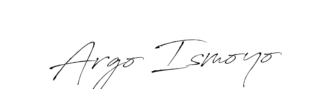 Argo Ismoyo stylish signature style. Best Handwritten Sign (Antro_Vectra) for my name. Handwritten Signature Collection Ideas for my name Argo Ismoyo. Argo Ismoyo signature style 6 images and pictures png