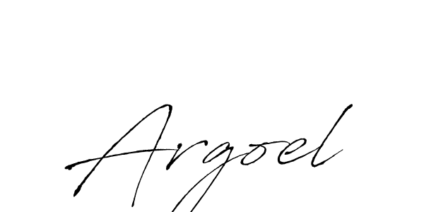 Argoel stylish signature style. Best Handwritten Sign (Antro_Vectra) for my name. Handwritten Signature Collection Ideas for my name Argoel. Argoel signature style 6 images and pictures png