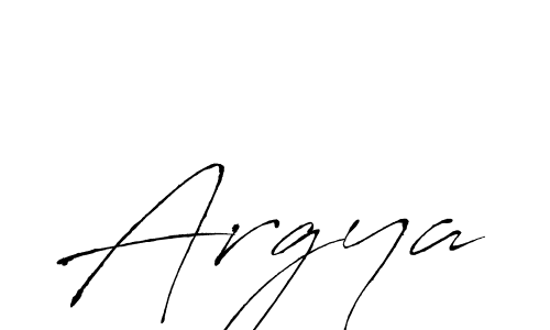 Antro_Vectra is a professional signature style that is perfect for those who want to add a touch of class to their signature. It is also a great choice for those who want to make their signature more unique. Get Argya name to fancy signature for free. Argya signature style 6 images and pictures png