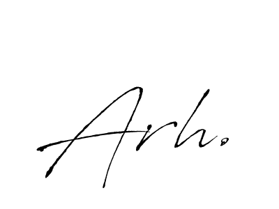 Arh. stylish signature style. Best Handwritten Sign (Antro_Vectra) for my name. Handwritten Signature Collection Ideas for my name Arh.. Arh. signature style 6 images and pictures png