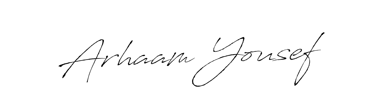 You should practise on your own different ways (Antro_Vectra) to write your name (Arhaam Yousef) in signature. don't let someone else do it for you. Arhaam Yousef signature style 6 images and pictures png