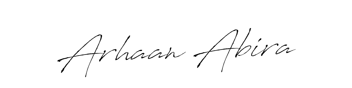 How to make Arhaan Abira signature? Antro_Vectra is a professional autograph style. Create handwritten signature for Arhaan Abira name. Arhaan Abira signature style 6 images and pictures png