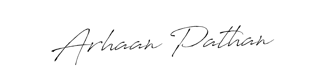 How to make Arhaan Pathan signature? Antro_Vectra is a professional autograph style. Create handwritten signature for Arhaan Pathan name. Arhaan Pathan signature style 6 images and pictures png