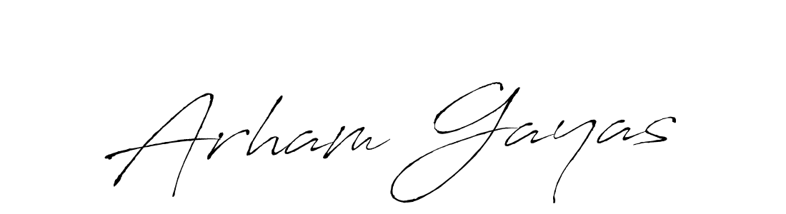 You can use this online signature creator to create a handwritten signature for the name Arham Gayas. This is the best online autograph maker. Arham Gayas signature style 6 images and pictures png