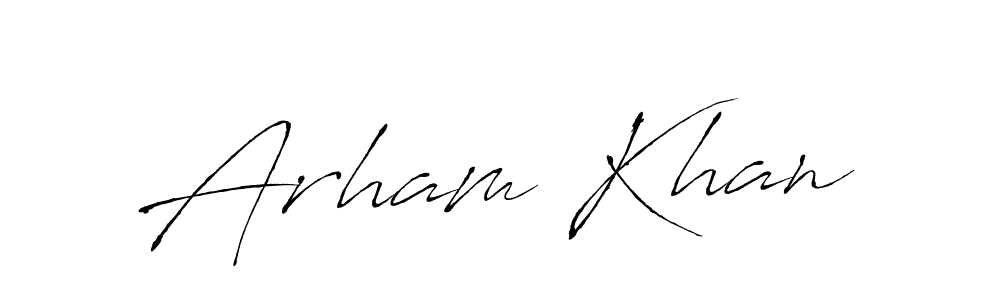 if you are searching for the best signature style for your name Arham Khan. so please give up your signature search. here we have designed multiple signature styles  using Antro_Vectra. Arham Khan signature style 6 images and pictures png