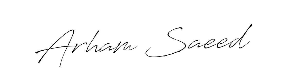 if you are searching for the best signature style for your name Arham Saeed. so please give up your signature search. here we have designed multiple signature styles  using Antro_Vectra. Arham Saeed signature style 6 images and pictures png