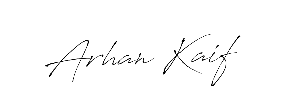 Similarly Antro_Vectra is the best handwritten signature design. Signature creator online .You can use it as an online autograph creator for name Arhan Kaif. Arhan Kaif signature style 6 images and pictures png
