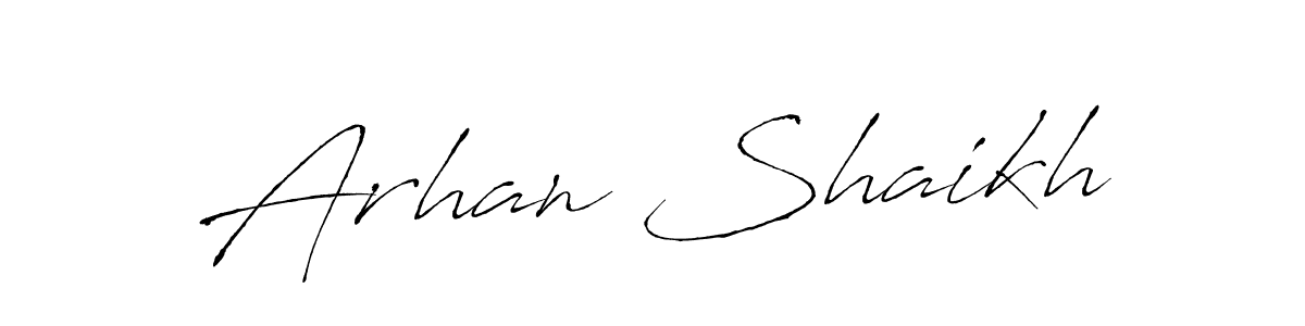 Make a beautiful signature design for name Arhan Shaikh. Use this online signature maker to create a handwritten signature for free. Arhan Shaikh signature style 6 images and pictures png