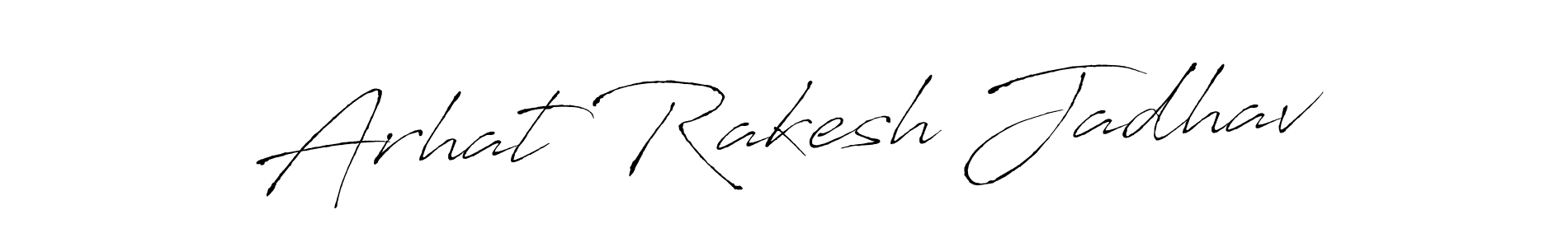It looks lik you need a new signature style for name Arhat Rakesh Jadhav. Design unique handwritten (Antro_Vectra) signature with our free signature maker in just a few clicks. Arhat Rakesh Jadhav signature style 6 images and pictures png