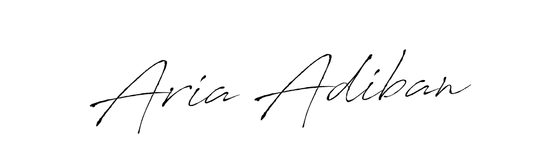 How to make Aria Adiban signature? Antro_Vectra is a professional autograph style. Create handwritten signature for Aria Adiban name. Aria Adiban signature style 6 images and pictures png
