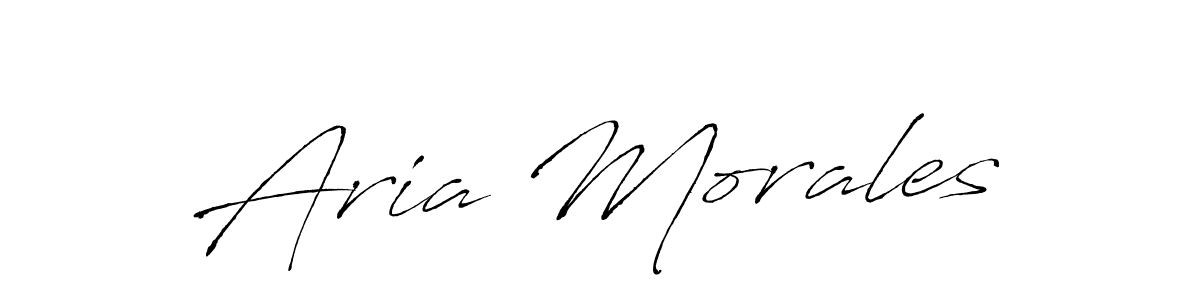 Make a beautiful signature design for name Aria Morales. Use this online signature maker to create a handwritten signature for free. Aria Morales signature style 6 images and pictures png