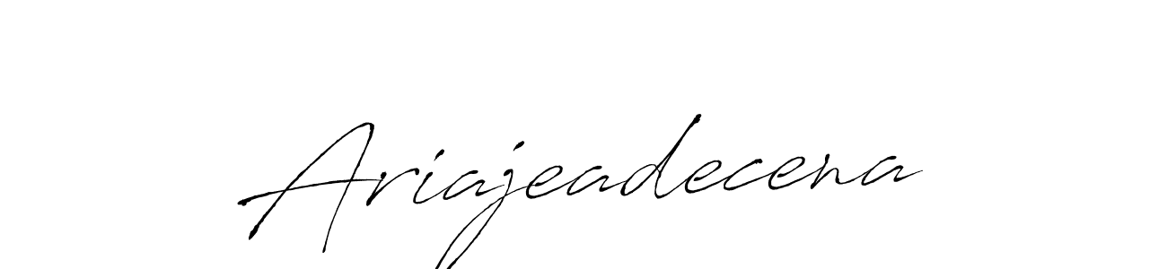 Similarly Antro_Vectra is the best handwritten signature design. Signature creator online .You can use it as an online autograph creator for name Ariajeadecena. Ariajeadecena signature style 6 images and pictures png