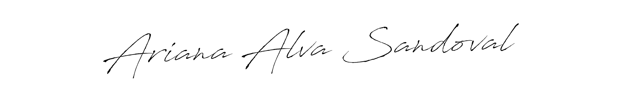 This is the best signature style for the Ariana Alva Sandoval name. Also you like these signature font (Antro_Vectra). Mix name signature. Ariana Alva Sandoval signature style 6 images and pictures png