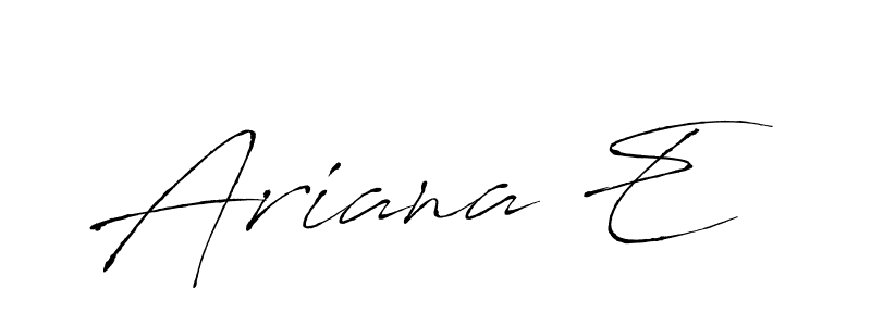 Here are the top 10 professional signature styles for the name Ariana E. These are the best autograph styles you can use for your name. Ariana E signature style 6 images and pictures png