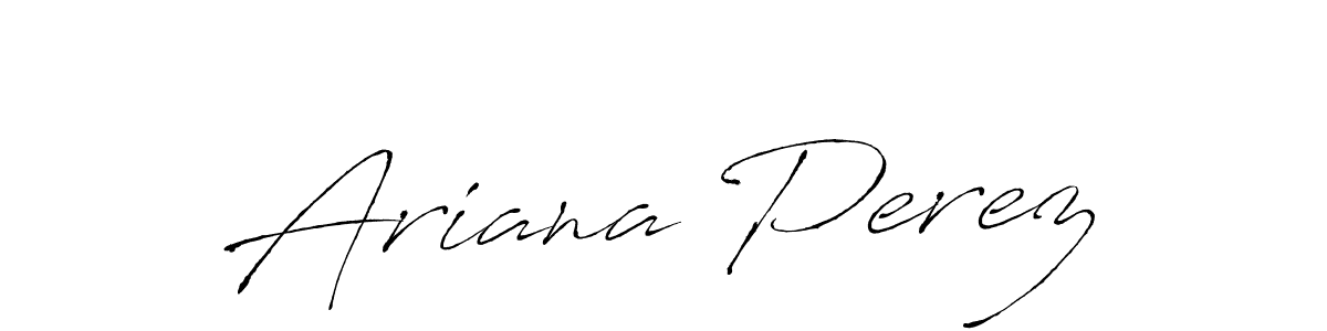Similarly Antro_Vectra is the best handwritten signature design. Signature creator online .You can use it as an online autograph creator for name Ariana Perez. Ariana Perez signature style 6 images and pictures png