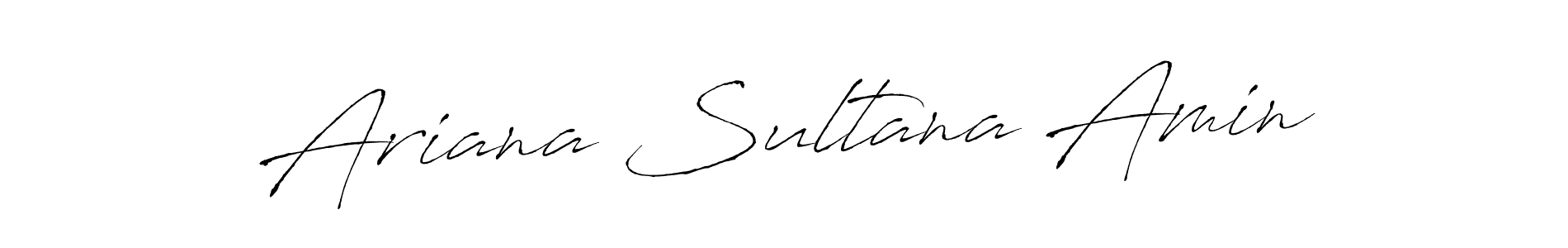 Also we have Ariana Sultana Amin name is the best signature style. Create professional handwritten signature collection using Antro_Vectra autograph style. Ariana Sultana Amin signature style 6 images and pictures png