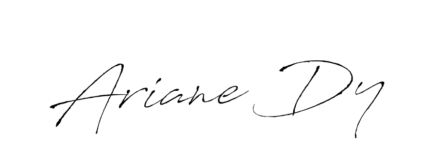 Use a signature maker to create a handwritten signature online. With this signature software, you can design (Antro_Vectra) your own signature for name Ariane Dy. Ariane Dy signature style 6 images and pictures png
