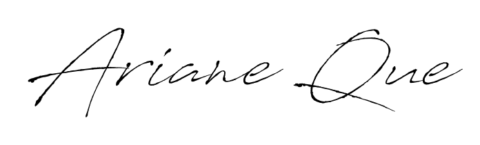 It looks like you need a new signature style for name Ariane Que. Design unique handwritten (Antro_Vectra) signature with our free signature maker in just a few clicks. Ariane Que signature style 6 images and pictures png