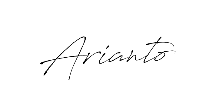 Also You can easily find your signature by using the search form. We will create Arianto name handwritten signature images for you free of cost using Antro_Vectra sign style. Arianto signature style 6 images and pictures png
